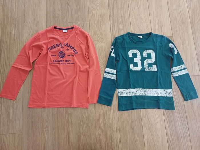 Lot de 9 tee-shirts à ML en 12 ans - photo numéro 2
