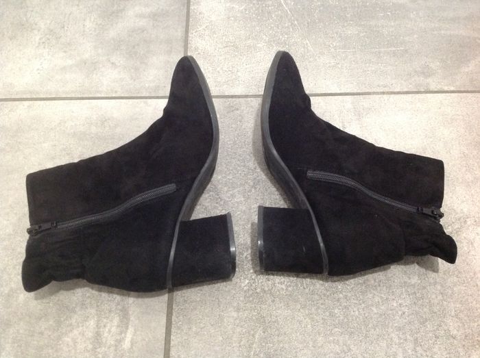 Bottines / boots noires à talons T.38 Eram - photo numéro 10