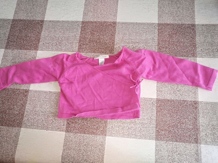 Boléro Rose obaïbi 6 mois