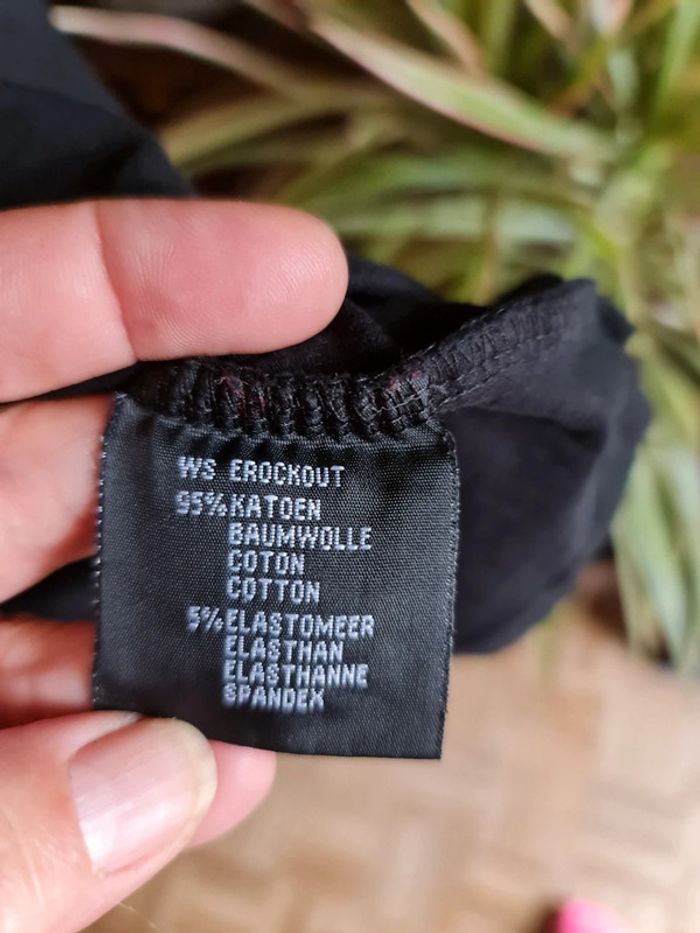 T-shirt noir Rock out life-style - photo numéro 3