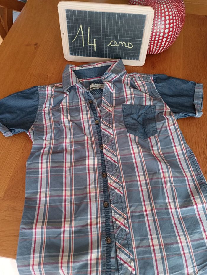 Chemise Teddy Smith taille 14 ans en très bon état - photo numéro 2