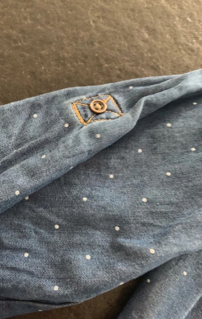 Robe jeans mi-saison 8ans - photo numéro 4