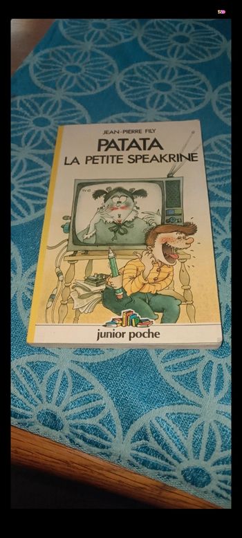 Livre patate la petite speakrine