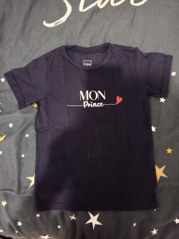 T-shirt "mon prince" _ 8 ans