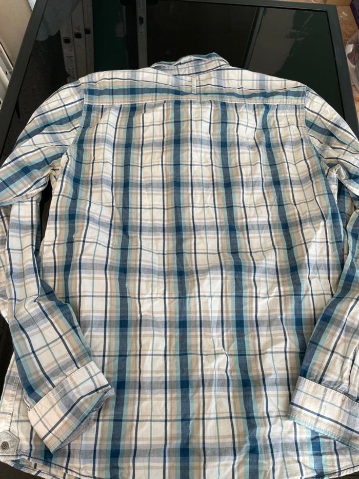 Chemise à carreaux en taille XL de la marque Bonobo, jean - photo numéro 7