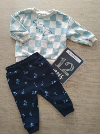 Ensemble 12 mois / 74 cm