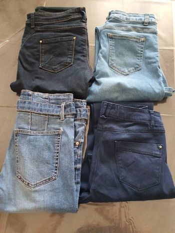 Lot de 4 jeans