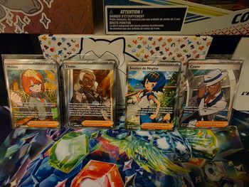Lot carte full art dresseur ev8 ev8.5 ev9