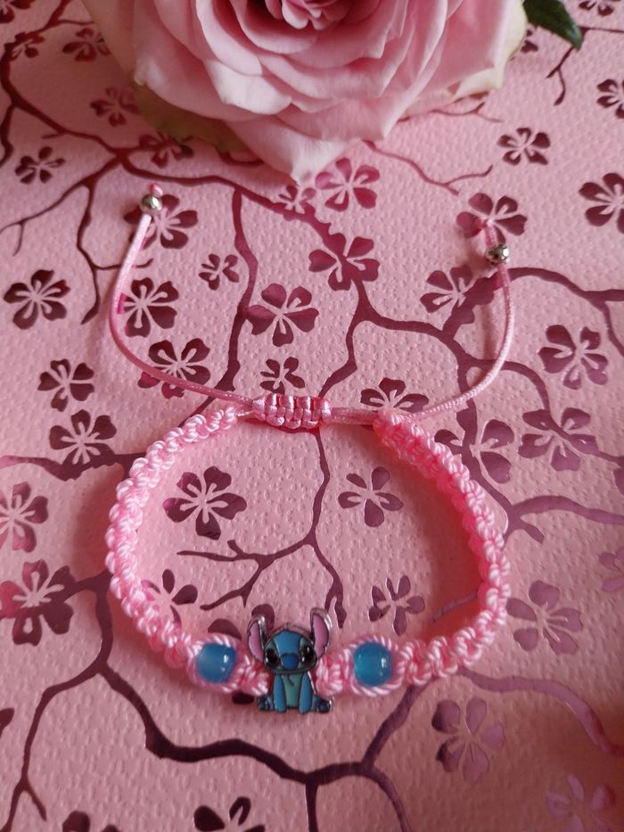 Bracelet stitch rose - photo numéro 3