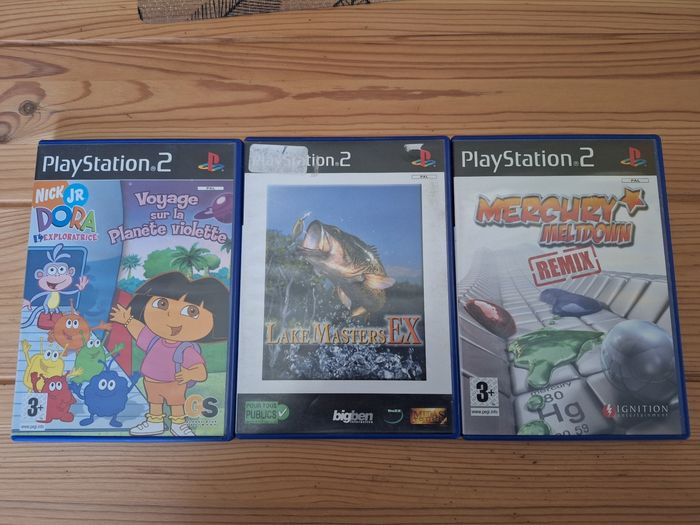 Lot 3  jeux PS2