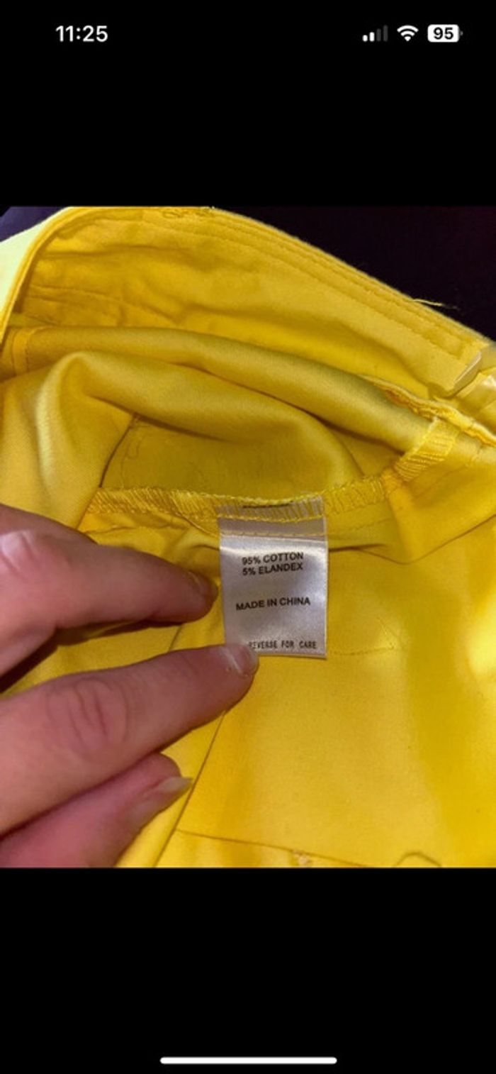 Short jaune Kilky taille S 36 - photo numéro 4