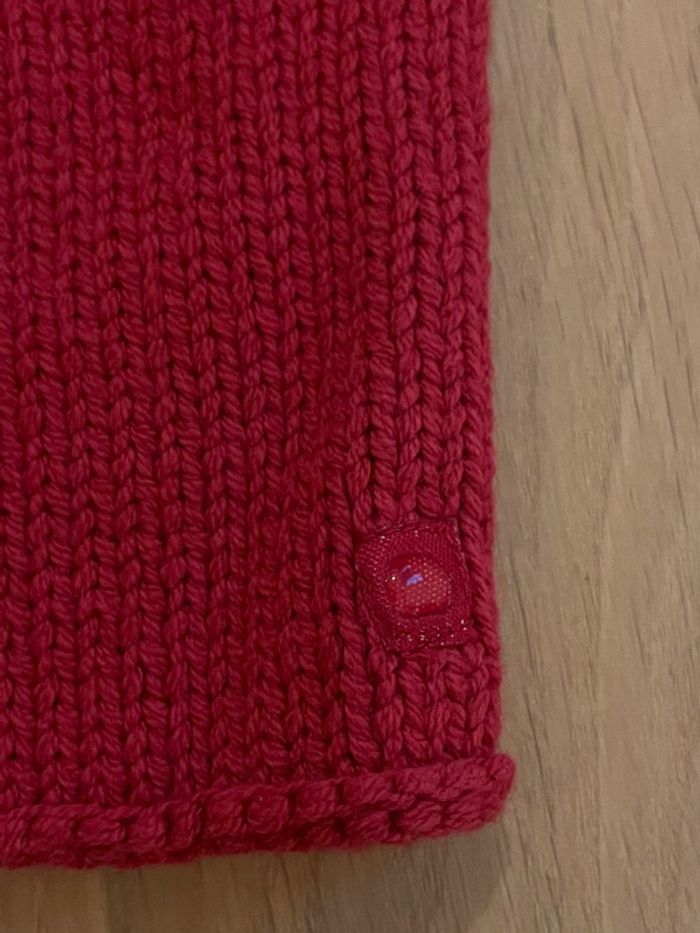 Pull rouge - Tex Basic - 12mois - photo numéro 4