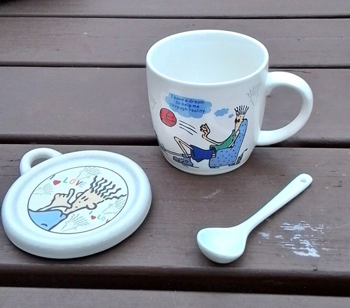 Coffret tasse cuillère Fido Dido - photo numéro 2