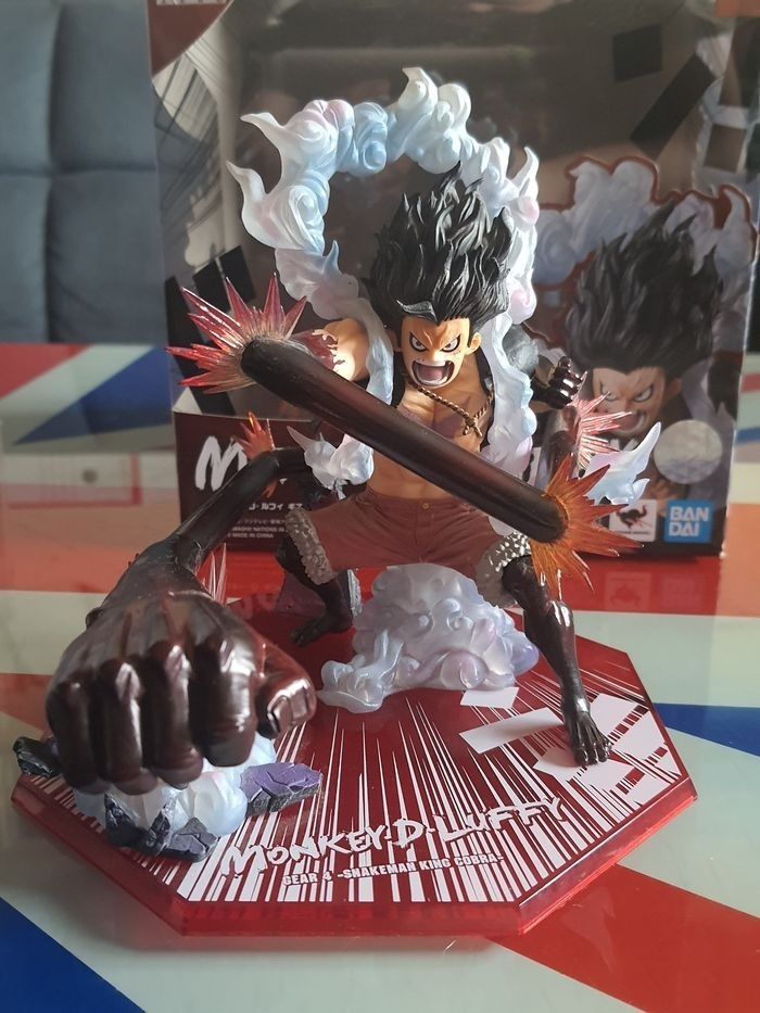 One Piece Figuarts Zero : Luffy Gear 4 Snakeman (King Cobra, Dressrosa) RARE - photo numéro 2