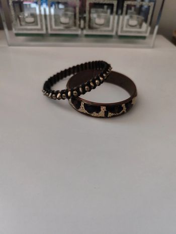 Lot de 2 bracelets femme