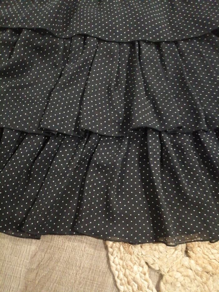 Robe courte à volant petit pois - photo numéro 2