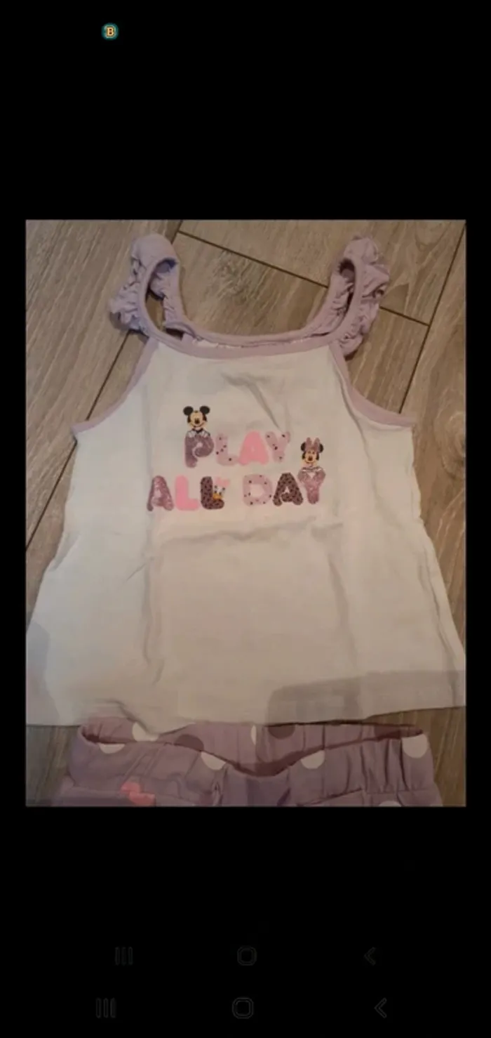 Ensemble bébé fille Disney 18-24 mois - photo numéro 2