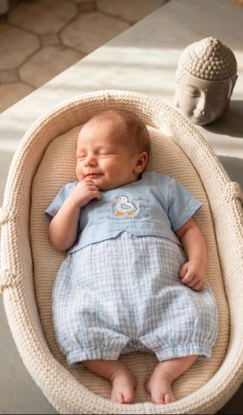 Grenouillère canard zen – pour bébé serein
