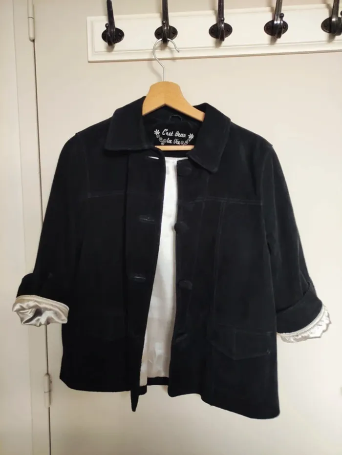 Veste en croûte de cuir - photo numéro 2