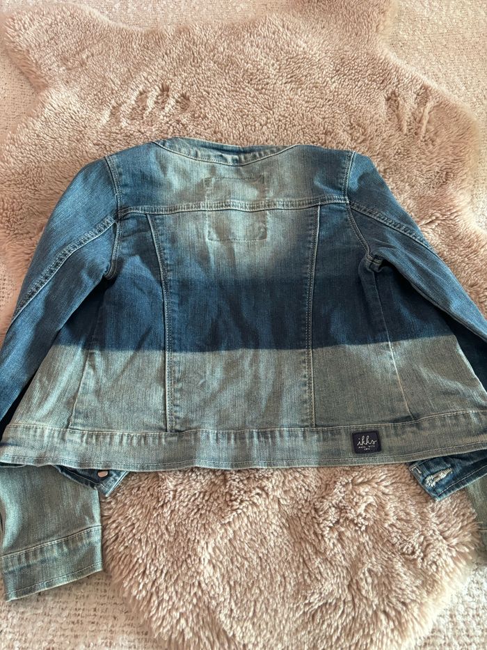 Veste fille en jeans IKKS - photo numéro 3