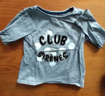 Tes shirt manches longues Verbaudet fille 3 ans