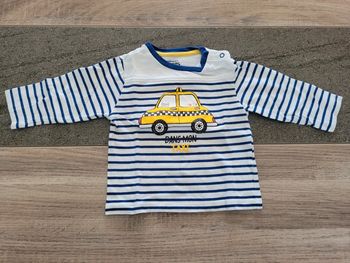 Tee-shirt manches longues + jeans - la compagnie des petits 9 mois