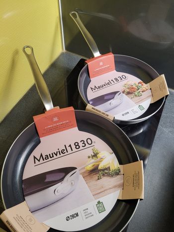 Lot de deux poêles Mauviel 1830