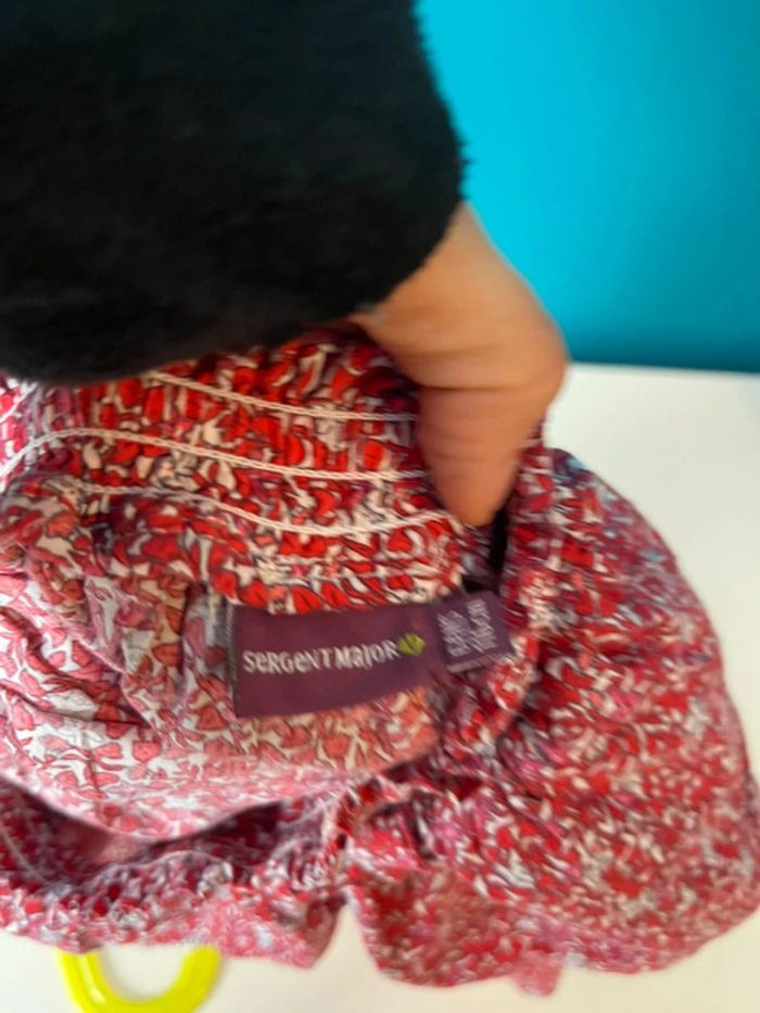 Belle jupe légère taille élastique 6 ans sergent Major - photo numéro 4