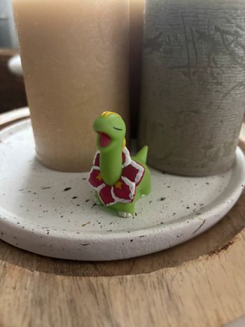 Figurine de doigt meganium 2007 Pokémon Nintendo bandai