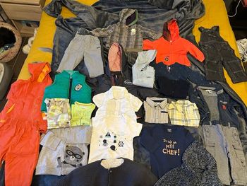 Lot vêtements 6 mois 24 articles