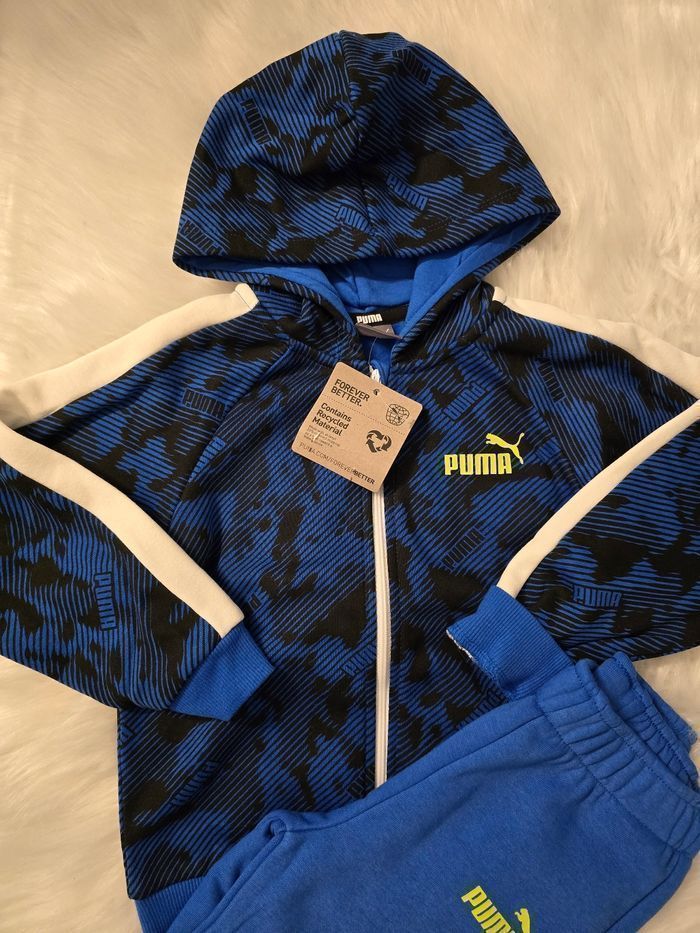 NEUF  (non porté)🏷😍🥰superbe  jogging (chaud) PUMA 2 ans garçon  (92cm) prix ferme !! - photo numéro 2