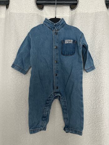 Combinaison jeans bébé