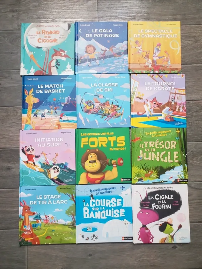 Lot de 12 livres MacDo très bon état