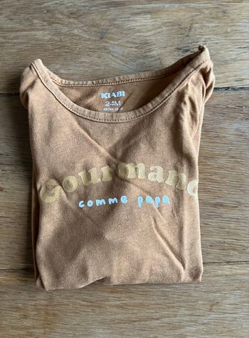 T-shirt ML Kiabi 24 mois