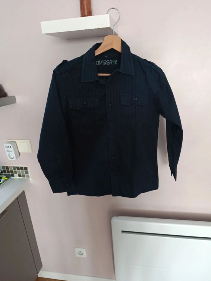 Magnifique chemise manche longue Overgame 12 ans