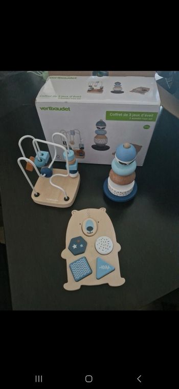 Jeu en bois verbaudet
