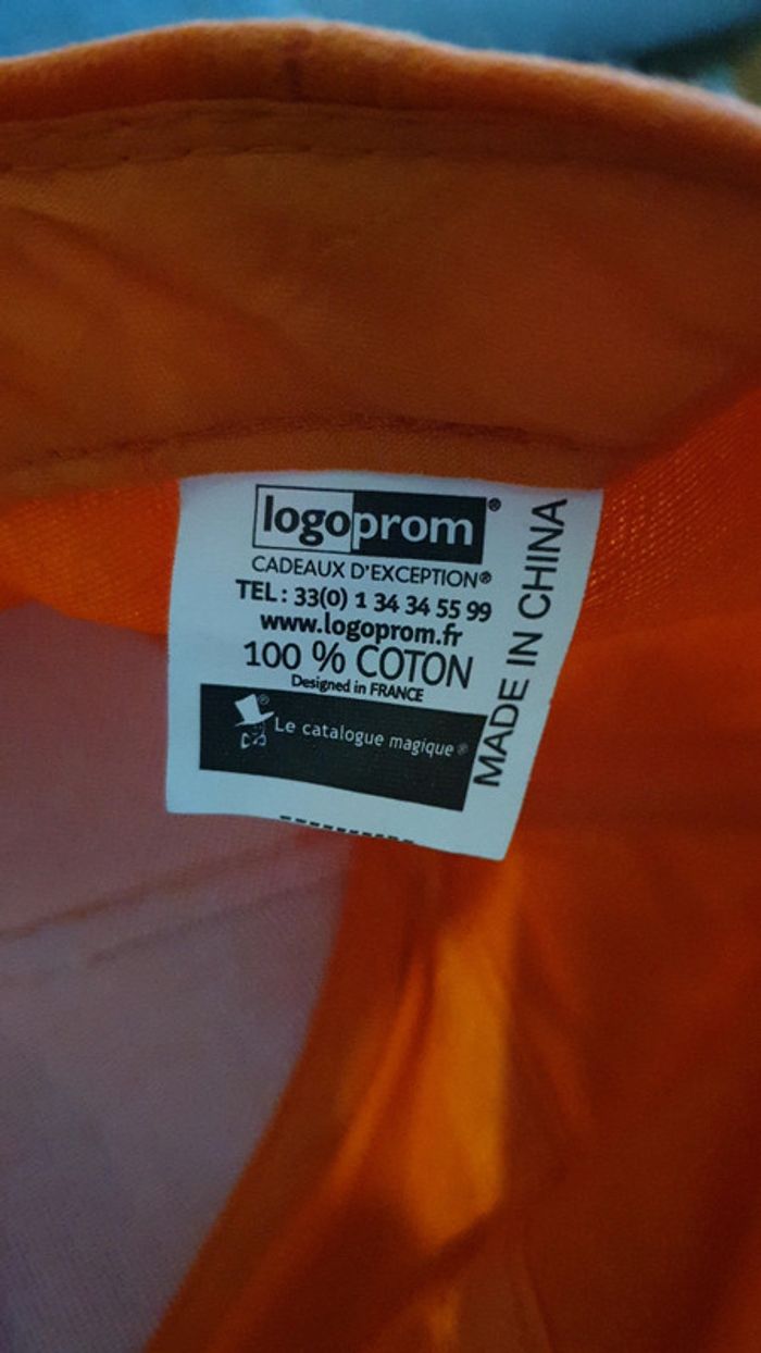 Neuve casquette département Hérault sport orange - photo numéro 3