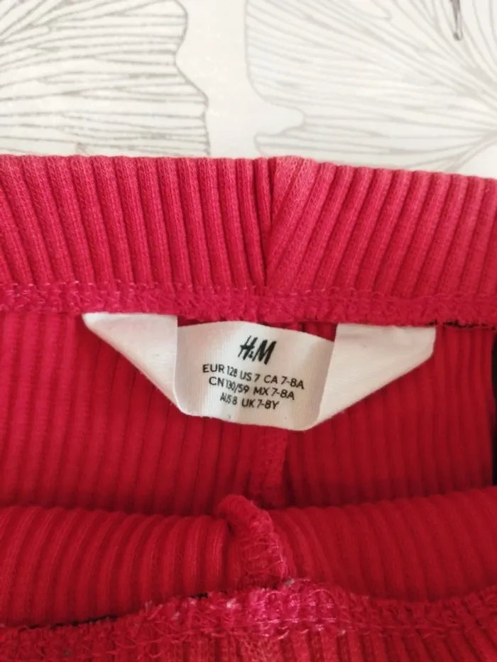 Legging rouge H&M 8 ans - photo numéro 4