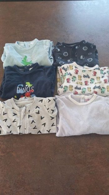 Lot 6 pyjamas 3 mois