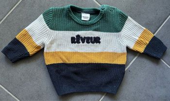 Gros pull en maille Taille 6 mois 68cm
