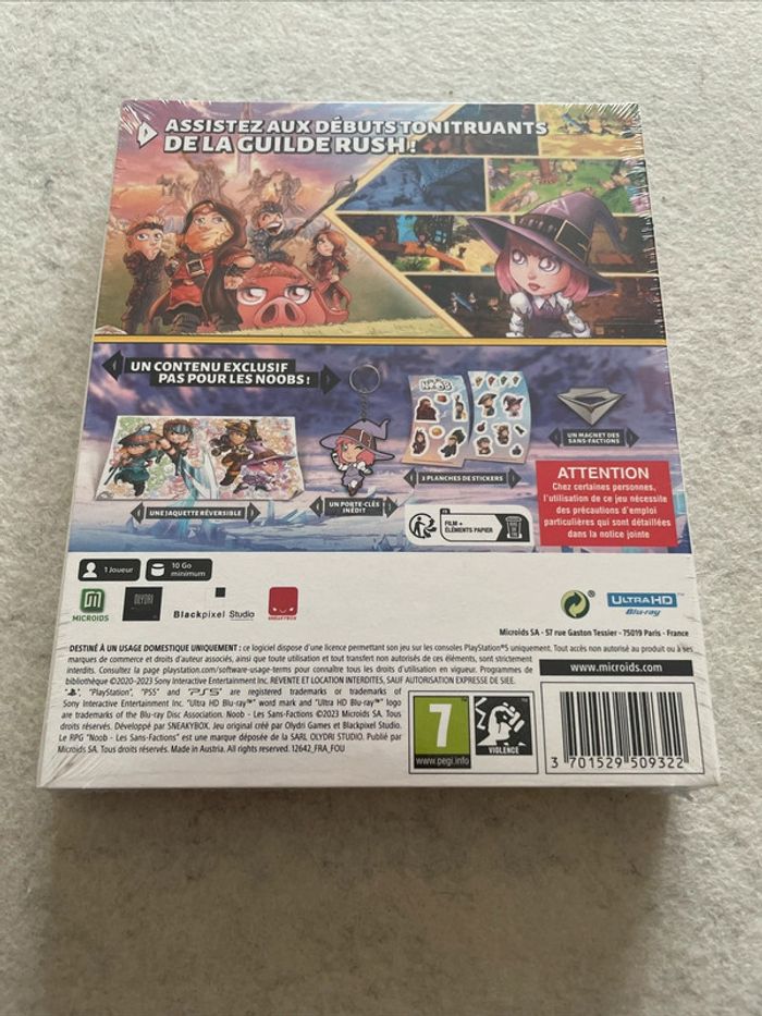 Noob Les Sans-factions Edition Limitée Jeu PS5 FR - photo numéro 2