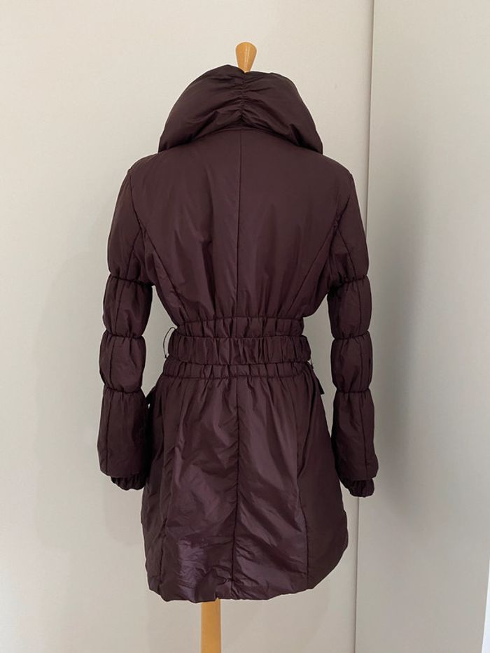 Manteau doudoune bordeaux Patrice Bréal - photo numéro 3