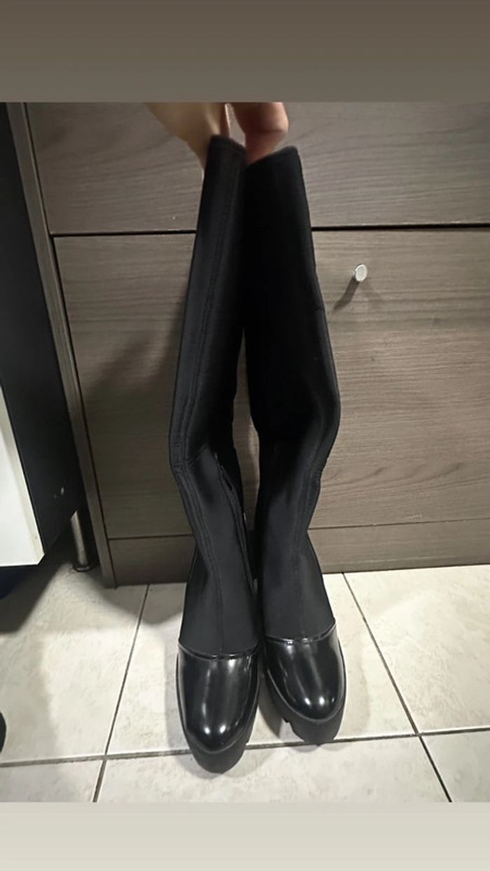 Bottes Genoux Calvin Klein Neuves Taille 38 - photo numéro 6