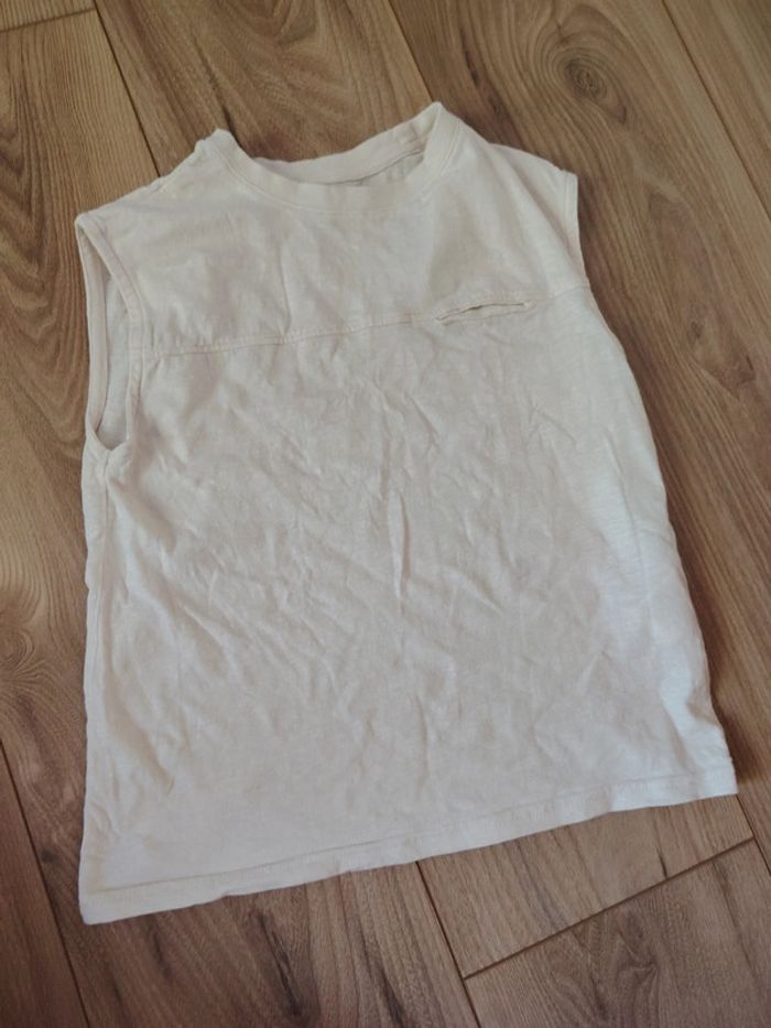 Débardeur beige