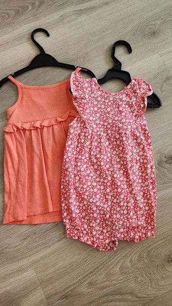 Robe et combinaison été 12 mois