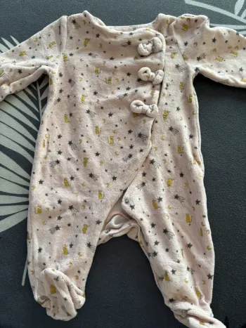 Pyjama velours 3 mois