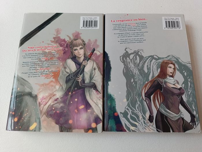 Lot de 2 Mangas Shinobi Gataki - photo numéro 2
