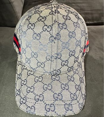 Casquette Gucci GG monogram ble