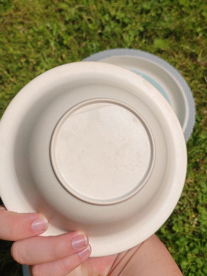 Set de vaisselle enfant panda bleu - photo numéro 8