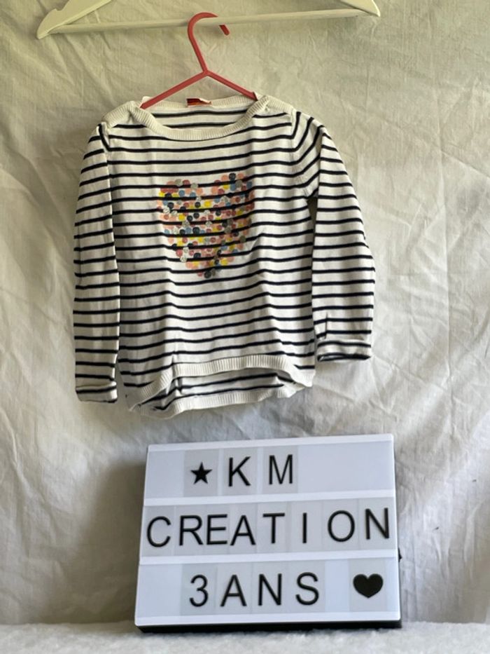 Pull 3 ans tape à l’œil
